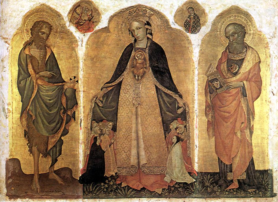 Triptych of the Madonna della Misericordia g